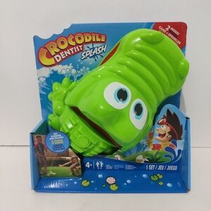 Crocodile Dentist Splash Game Outdoor Fun Water Play for Kids Ages 4 and Up